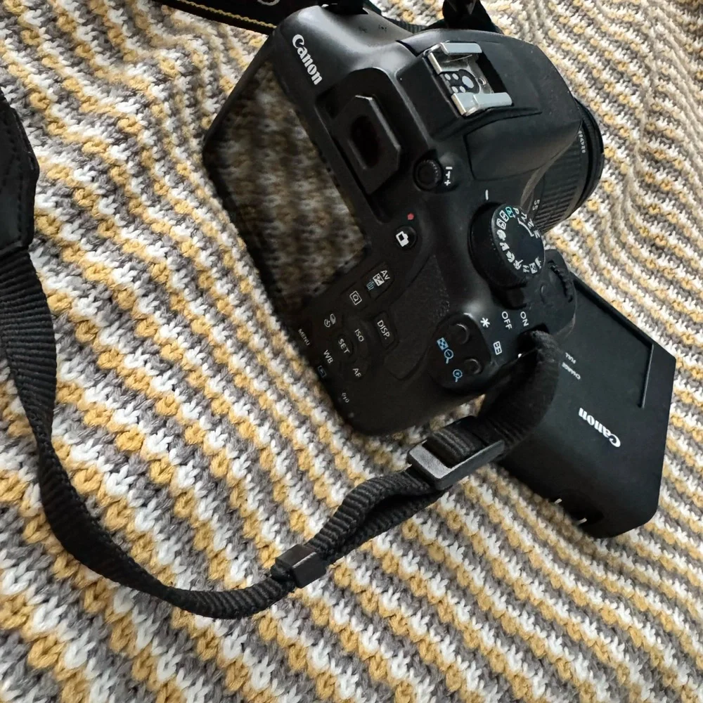 Canon Black Digital Camera Professional DSLR